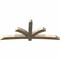 Ekena Millwork Davenport Rough Sawn Timber Gable Bracket, Douglas Fir, 108"W x 45"H x 6"D x 6"F, 10/12 Pitch GBW108X45X0606DAV00RDF - alternate 3